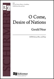 O Come, Desire of Nations SATB choral sheet music cover Thumbnail